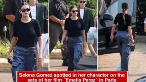 Selena Gomez Spotted on the Sets of Emelia Perez in Paris Pictures goes Viral