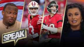 Brock Purdy, 49ers host Tom Brady’s Bucs in Week 14, who needs the win more? | NFL | SPEAK