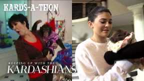 Crazy Pets, Tipsy Moments & Family Therapy on Keeping Up With The Kardashians | Kards-A-Thon | KUWTK