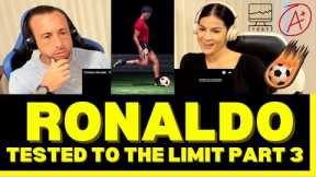 Cristiano Ronaldo TECHNIQUE Tested To The Limit Part 3/4 Reaction - RONALDO'S SHOT IS HOW FAST?! 🤔