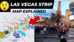 Huge Las Vegas Strip Tour- Complete Map with video and commentary June 2023