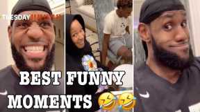 LEBRON JAMES BEST FUNNY MOMENTS **UPDATED 2019**