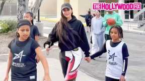 Kim Kardashian Introduces Kids North & Saint To Famous LA Paparazzi 'Dutch' She's Known For Years