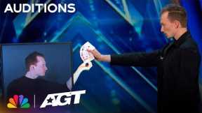 You Won't Believe Trigg Watson's Mind-Blowing Digital Magic | Auditions | AGT 2023