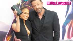 Jennifer Lopez Dangerously Risks Wardrobe Malfunction With Ben Affleck At 'The Flash' Movie Premiere