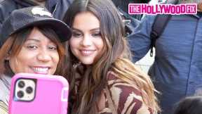 Selena Gomez Shows The Mean Girls How It's Done & Treats Her Fans With Respect At Z100 Studios In NY
