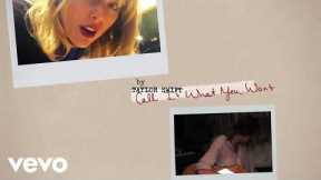 Taylor Swift - Call It What You Want (Lyric Video)