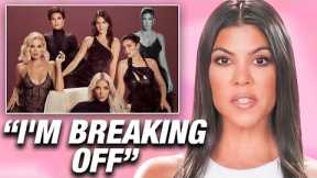 Kourtney Drops a Bombshell/Makes A Bold Move: QUITS The Kardashians. Kim & Kris Betrayal Last Straw