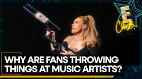 Why are fans throwing things at music artists? | WION E-Club