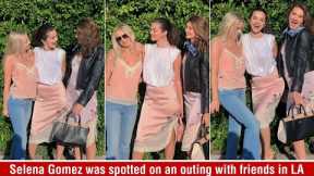 Selena Gomez was spotted on an outing with friends in LA