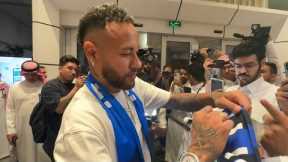 Neymar greets fans, signs autographs upon arrival in Riyadh | AFP
