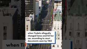 Former Disney Channel star Ashley Tisdale accused of causing Hollywood car crash #shorts