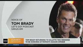 Tom Brady says he'll be creating a new memory in return to Gillette Stadium for Patriots tribute