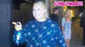 JoJo Siwa Is Left Shocked By A Paparazzi Question & Refuses To Answer While Leaving Dinner At Craigs