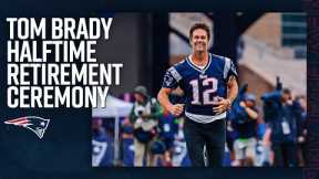 Thank You, Tom Brady Halftime Retirement Ceremony