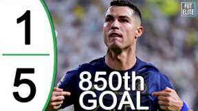 Al Hazem vs Al Nassr Highlights | CRISTIANO RONALDO 850th Career Goal