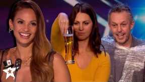 Husband and Wife Magicians WOW The Judges on Britain's Got Talent But Only ONE Gets 4 Yeses!