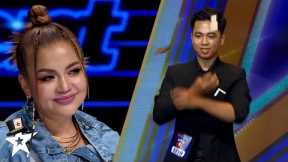 Magician IMPRESSES Judges with Sleight of Hand Tricks on Cambodia's Got Talent 2023!