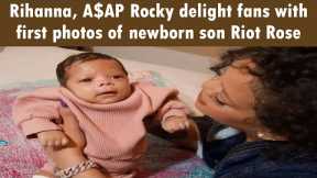 Rihanna, A$AP Rocky delight fans with first photos of newborn son Riot Rose