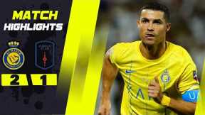 Cristiano Ronaldo Unbelievable Free-Kick Goal | Al Nassr vs Abha 2-1 - Highlights & Goals - 2023