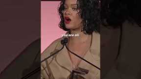 Rihanna's Motivational Speech After Becoming A Billionaire