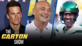 Tom Brady says Aaron Rodgers' Jets will have a great year, talks Dallas Cowboys | THE CARTON SHOW