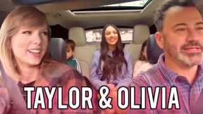 Taylor Swift and Olivia Rodrigo Carpool Karaoke
