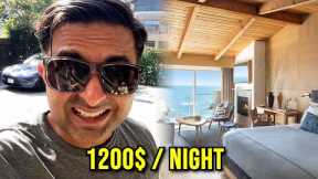 We stayed at The most Expensive Hotel in Malibu USA, where Top Hollywood Stars Stay 😱😱😱