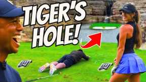 HOLE IN ONE On TIGER WOODS' INSANE $1,000,000 Hole!