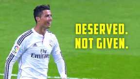 Cristiano Ronaldo Deserved EVERY Ballon D'or.