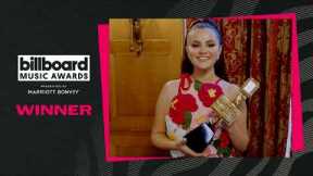 Selena Gomez and Rema Top Afrobeats Song Acceptance Speech [2023 Billboard Music Awards]