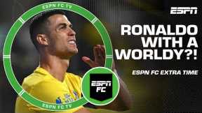 Was Cristiano Ronaldo’s second goal vs. Al Akdoud a WORLDY? 👀 🌎 | ESPN FC Extra Time