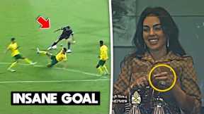 Cristiano Ronaldo's INSANE Long Shot Goal & Georgina Reaction on it 😲😍