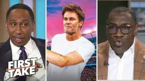 FIRST TAKE | Tom Brady issues harsh take on 'mediocre' state of NFL - Stephen A. & Shannon react