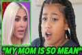 North west Exposes Kim For Being Mean 