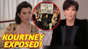 Kris Jenner Ashamed Of Kourt's Behavior Towards The Kardashians Before And After Giving Birth.