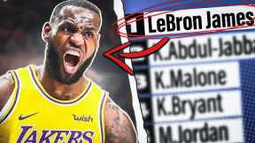 Here's the 73 Different NBA Records LeBron James Currently Holds