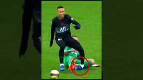 Neymar horrible foul & Injury 😭😰 #neymar #shorts