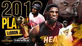 LeBron James Was DiFFERENT In The 2012 NBA Playoffs 😲👑 | 1st 'CHiP | Complete Highlights