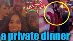 TAYLOR SWIFT’S private dinner after KELCE bitter defeat