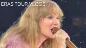 I recorded Taylor Swift CRIED after getting hurt | Eras Tour Vlogs