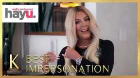 The Best Impersonation | 🏆   The Kardashians Awards  🏆   | Keeping Up With The Kardashians