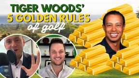 Tiger Woods' Five Golden Rules of Golf!