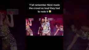 When Nicki Made The Crowd Extremely Loud tiktok friedpussylips  When Nicki Made The Crowd Extremely