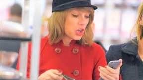 Taylor Swift Caught On Video Call With Travis Kelce During Shopping in NYC 03 January 2024
