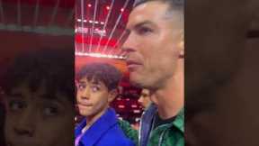 Cristiano Ronaldo isn't a fan of the cameras 📷 #DayOfReckoning 🇸🇦