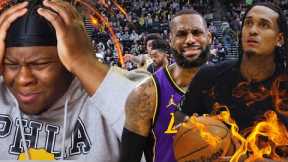 WITH OR WITHOUT LEBRON *WE TRASH* Los Angeles Lakers vs Utah Jazz *REACTION* WE NEED JESUS ! 😂😂😂