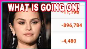 Selena Gomez LOSES 1 MILLION FANS IN ONE DAY?