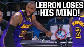 LeBron James loses his mind when he sees the replay, a breakdown