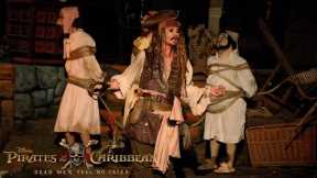 Johnny Depp Surprises Fans as Captain Jack Sparrow at Disneyland!